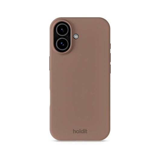 Cover til iPhone 17 - Soft Touch Silikone Case - Mocha Brown