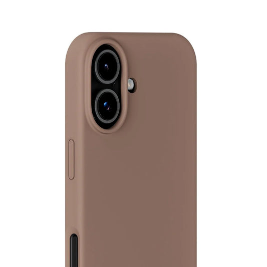 Cover til iPhone 17 - Soft Touch Silikone Case - Mocha Brown