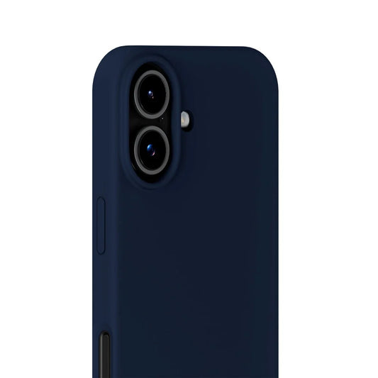 Cover til iPhone 17 - Soft Touch Silikone Case - Midnight Blue