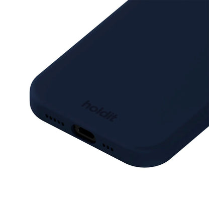 Cover til iPhone 17 - Soft Touch Silikone Case - Midnight Blue