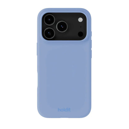 Cover til iPhone 17 Pro - Soft Touch Silikone Case - Soft Cobalt