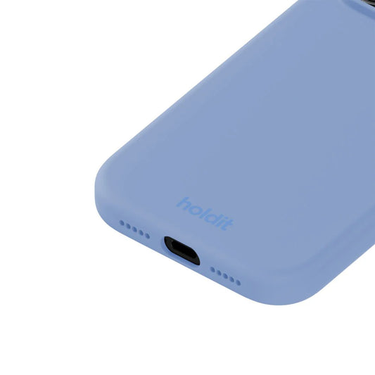 Cover til iPhone 17 Pro - Soft Touch Silikone Case - Soft Cobalt