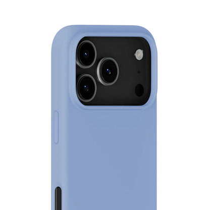 Cover til iPhone 17 Pro - Soft Touch Silikone Case - Soft Cobalt