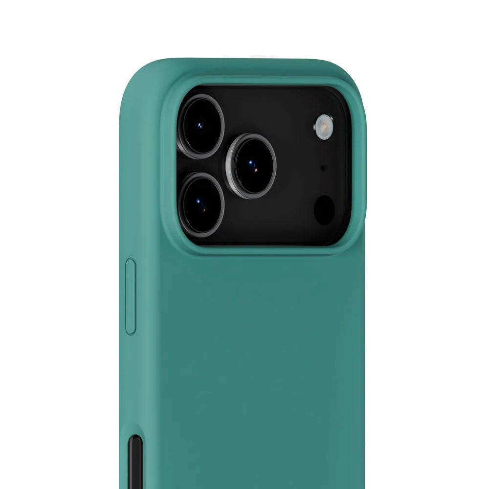 Cover til iPhone 17 Pro Max - Soft Touch Silikone Case - Moss Green