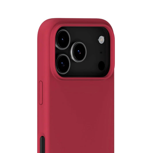 Cover til iPhone 17 Pro Max - Soft Touch Silikone Case - Red Velvet