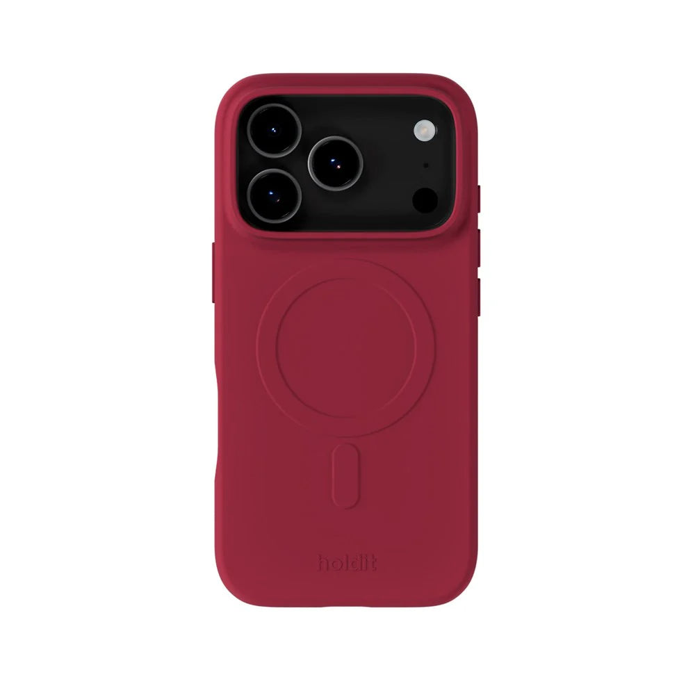 Cover til iPhone 17 Pro Max - Soft Case við MagSafe - Red Velvet