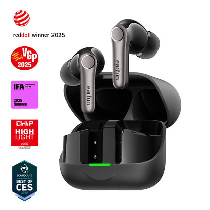 EarFun Air Pro 4+ Black - NÝTT