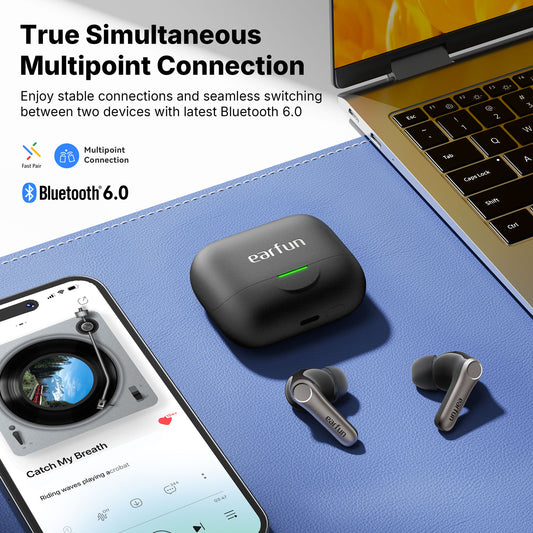 EarFun Air Pro 4+ Black - NÝTT