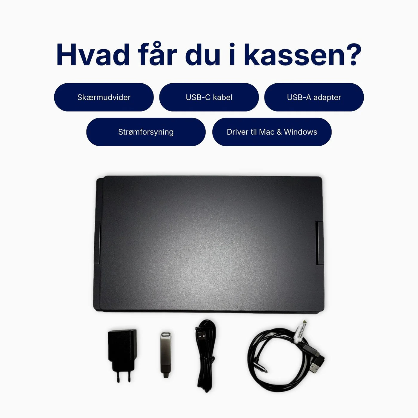 Laptop Screen Extender - Alu Pro Duo 14" - NÝTT