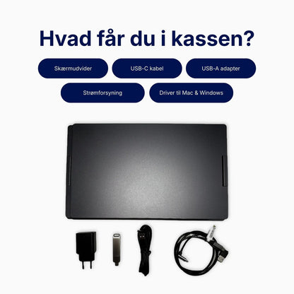 Laptop Screen Extender - Alu Pro Duo 14" - NÝTT