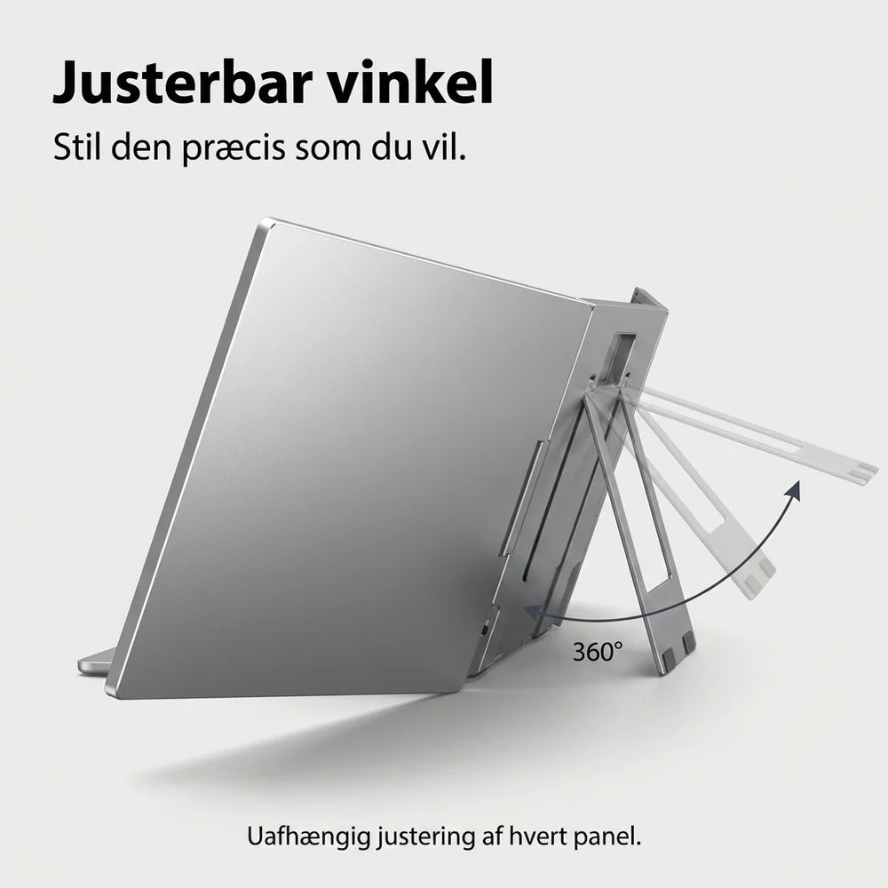Laptop Screen Extender - Alu Pro Duo 14" - NÝTT
