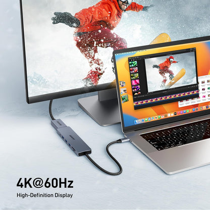BENFEI multi adapter / hub 7 in 1 - USB-C 100W - NÝTT