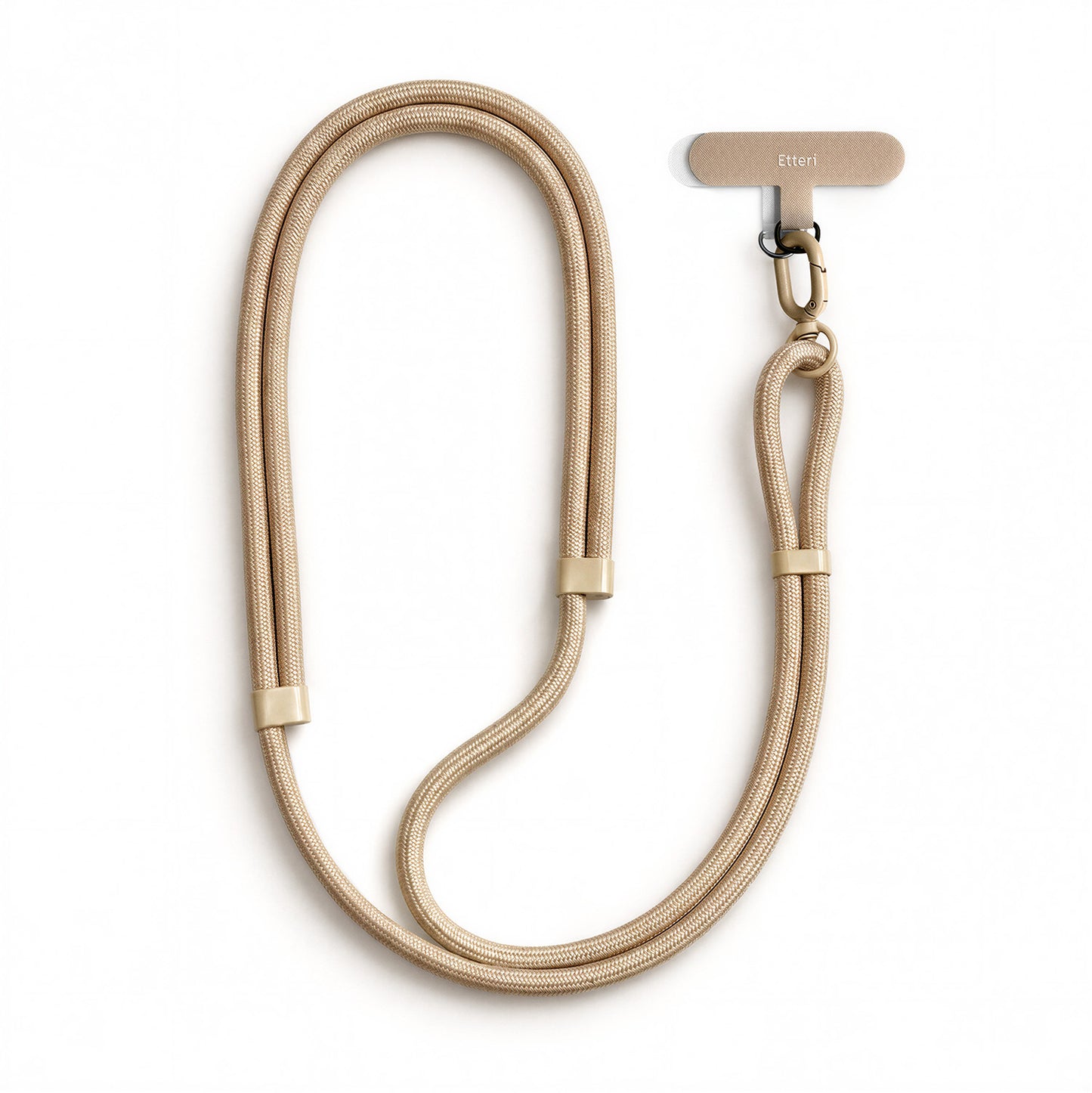 Etteri Crossbody / Hand Strap - Beige - NÝTT