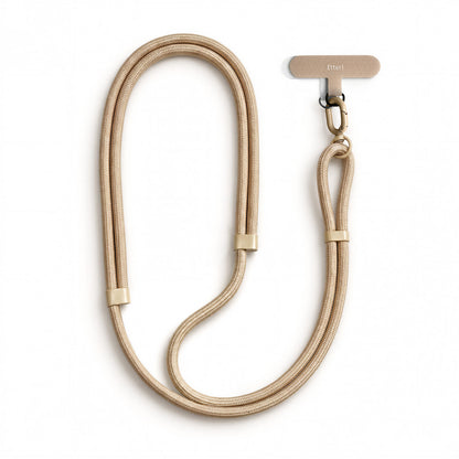 Etteri Crossbody / Hand Strap - Beige - NÝTT