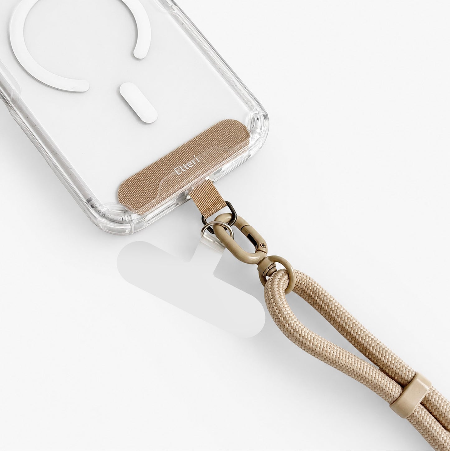 Etteri Crossbody / Hand Strap - Beige - NÝTT