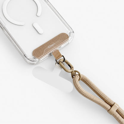 Etteri Crossbody / Hand Strap - Beige - NÝTT