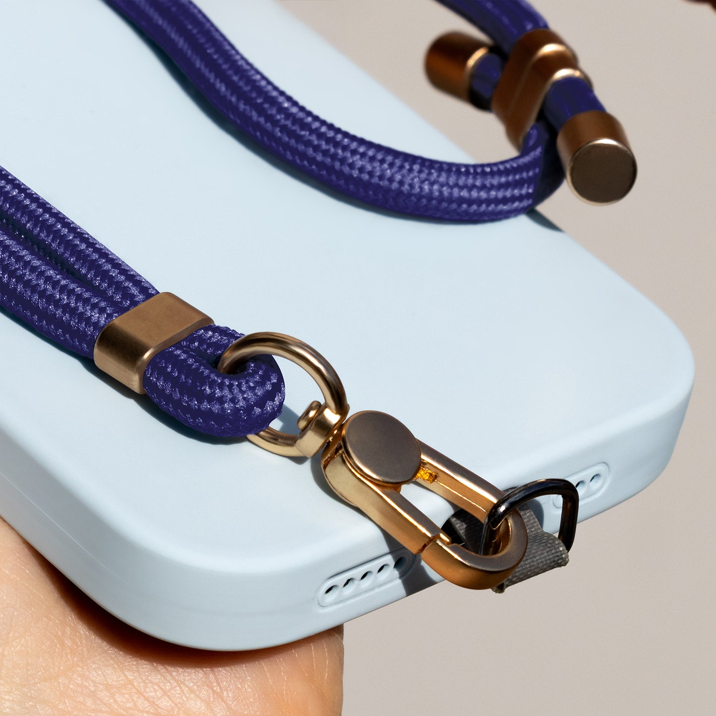 Universal Elegant Wrist Strap - Navy Blue