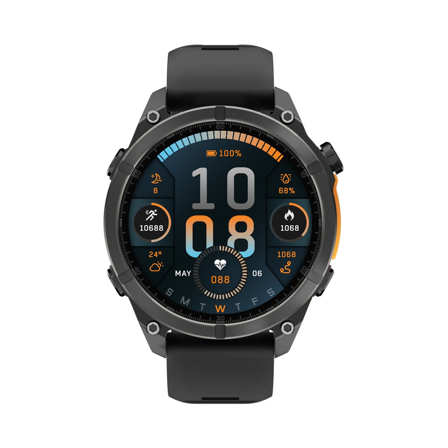 Forever smartwatch Focus GPS SW-900 Black - NÝTT