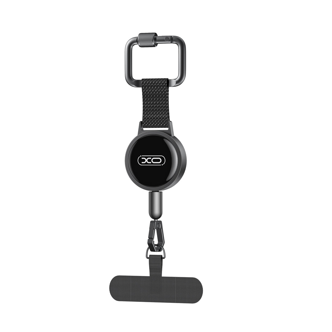 Anti-theft phone lanyard 60cm - Black - NÝTT