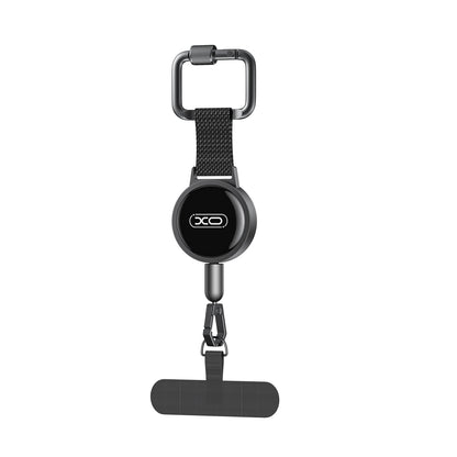 Anti-theft phone lanyard 60cm - Black - NÝTT