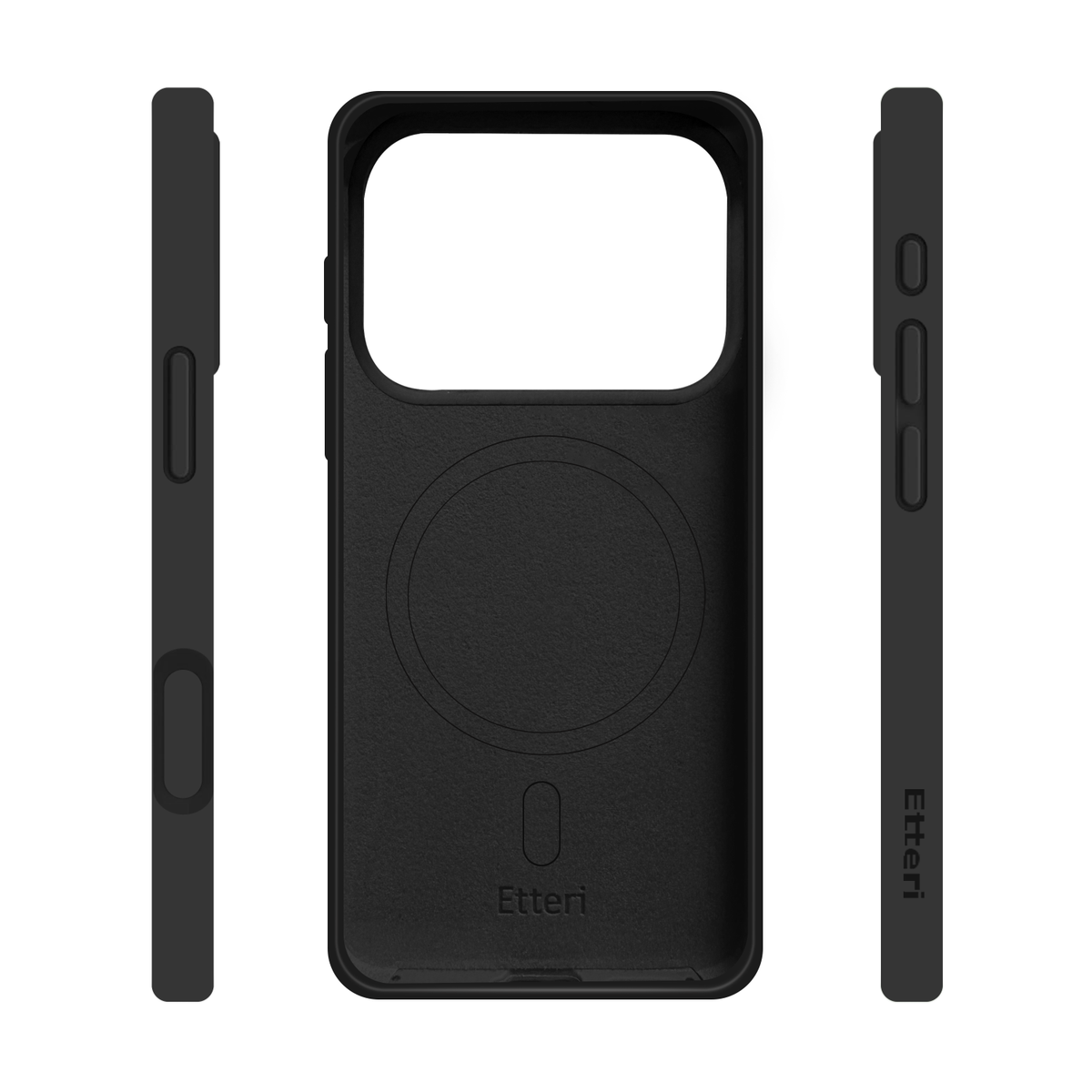 Etteri Silicone Mag case for iPhone 17 Pro / 18 Pro black