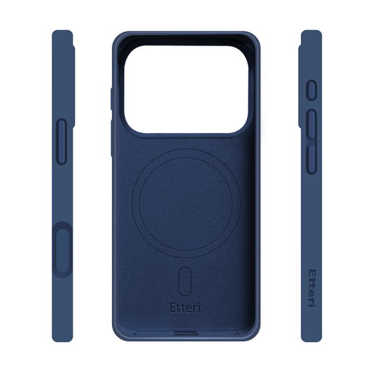 Etteri Silicone Mag case for iPhone 17 Pro / 18 Pro dark blue