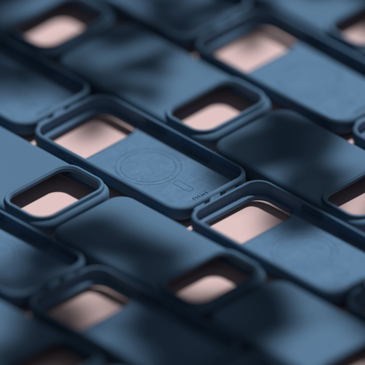 Etteri Silicone Mag case for iPhone 17 Pro / 18 Pro dark blue