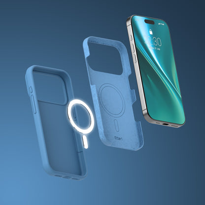 Etteri Silicone Mag case for iPhone 17 Pro / 18 Pro dark blue