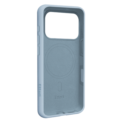 Etteri Silicone Mag case for iPhone 17 Pro / 18 Pro light blue