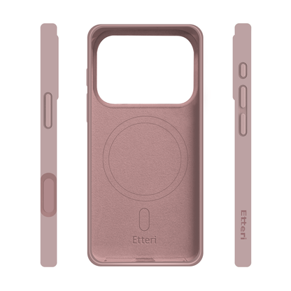 Etteri Silicone Mag case for iPhone 17 Pro / 18 Pro light pink