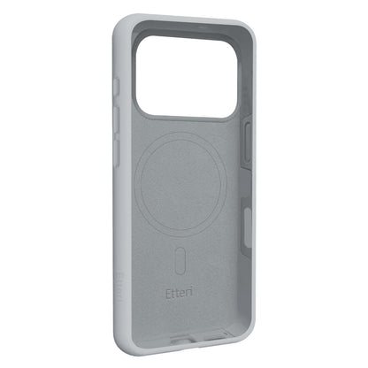 Etteri Silicone Mag case for iPhone 17 Pro / 18 Pro silver