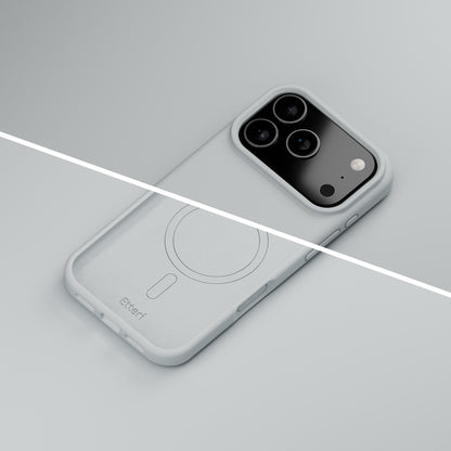 Etteri Silicone Mag case for iPhone 17 Pro / 18 Pro silver