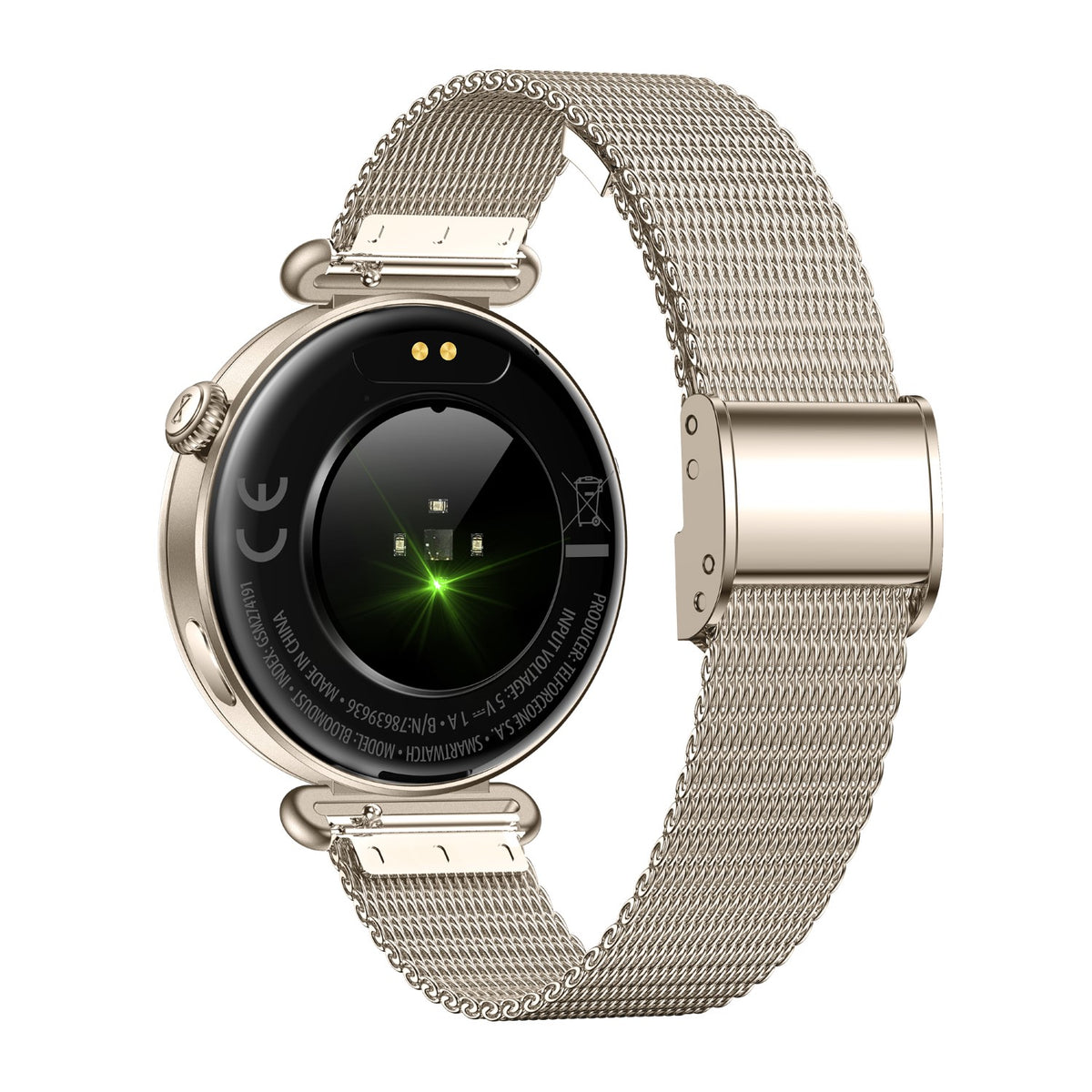 Forever smartwatch Bloomdust SB-380 - Champagne Gold - NÝTT