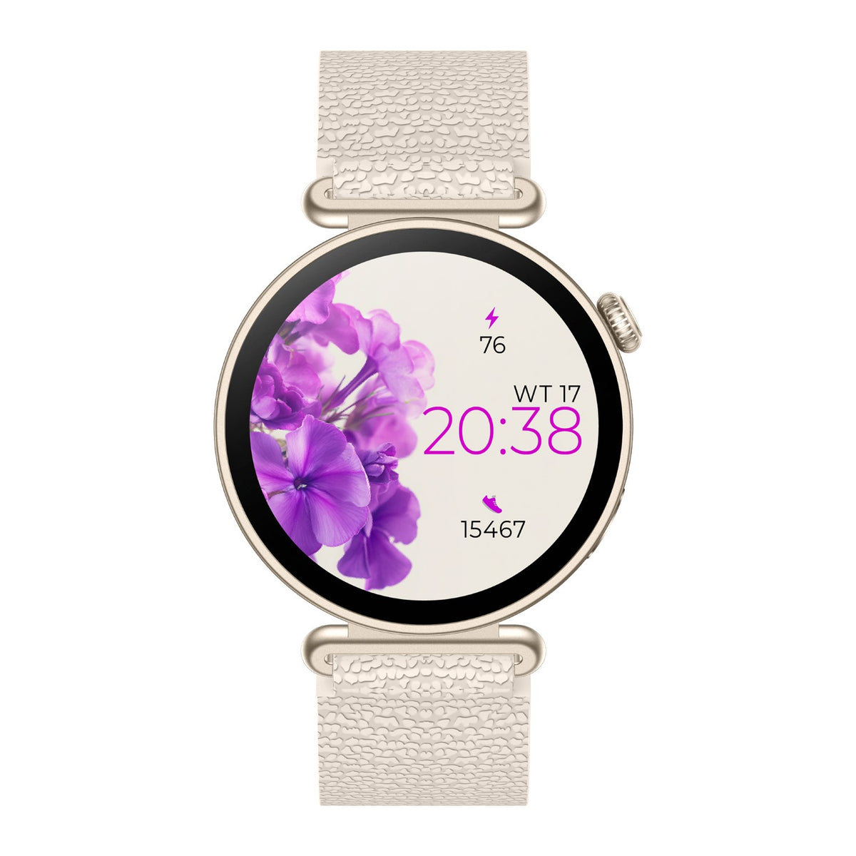 Forever smartwatch Bloomdust SB-380 - Champagne Gold - NÝTT
