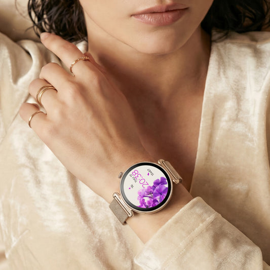 Forever smartwatch Bloomdust SB-380 - Champagne Gold - NÝTT