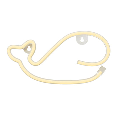 Whale LED Neon Light Warm White
