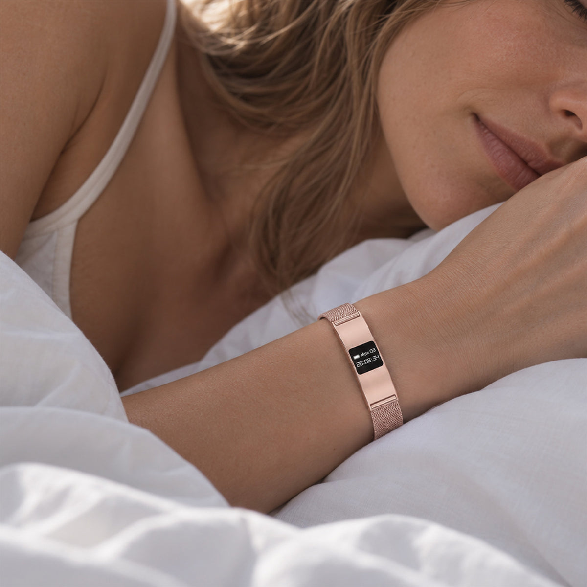 Forever Elegance Smartband B8 Rosegold - NÝTT
