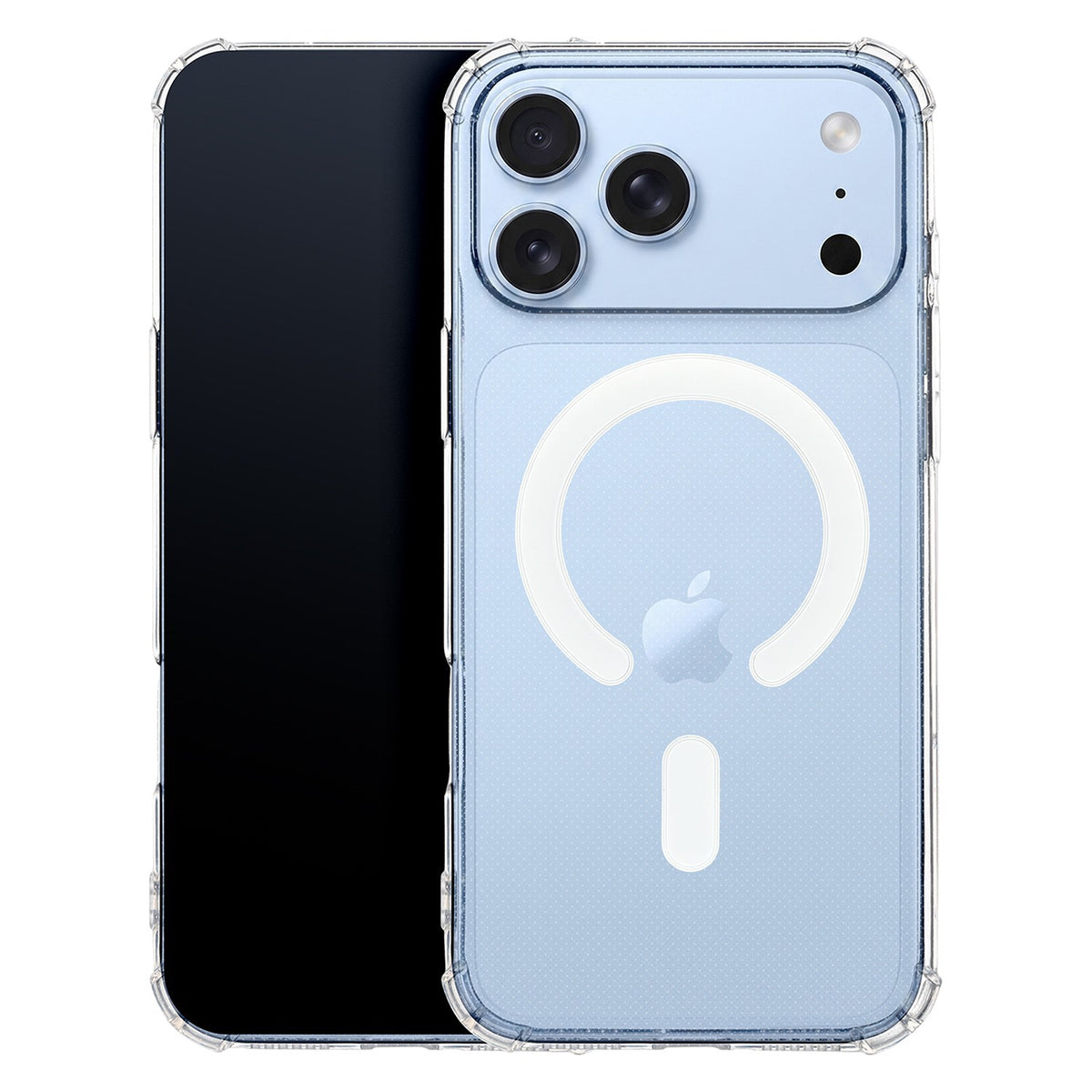 Anti Shock 1,5 mm Mag case for iPhone 17 Pro 6,3" / iPhone 18 Pro 6,3" transparent