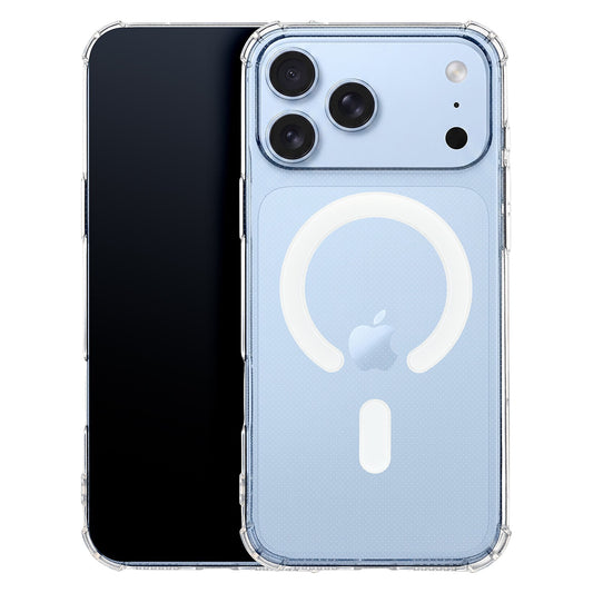 Anti Shock 1,5 mm Mag case for iPhone 17 Pro 6,3" / iPhone 18 Pro 6,3" transparent