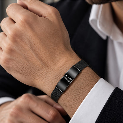 Forever Elegance Smartband B8 Black - NÝTT