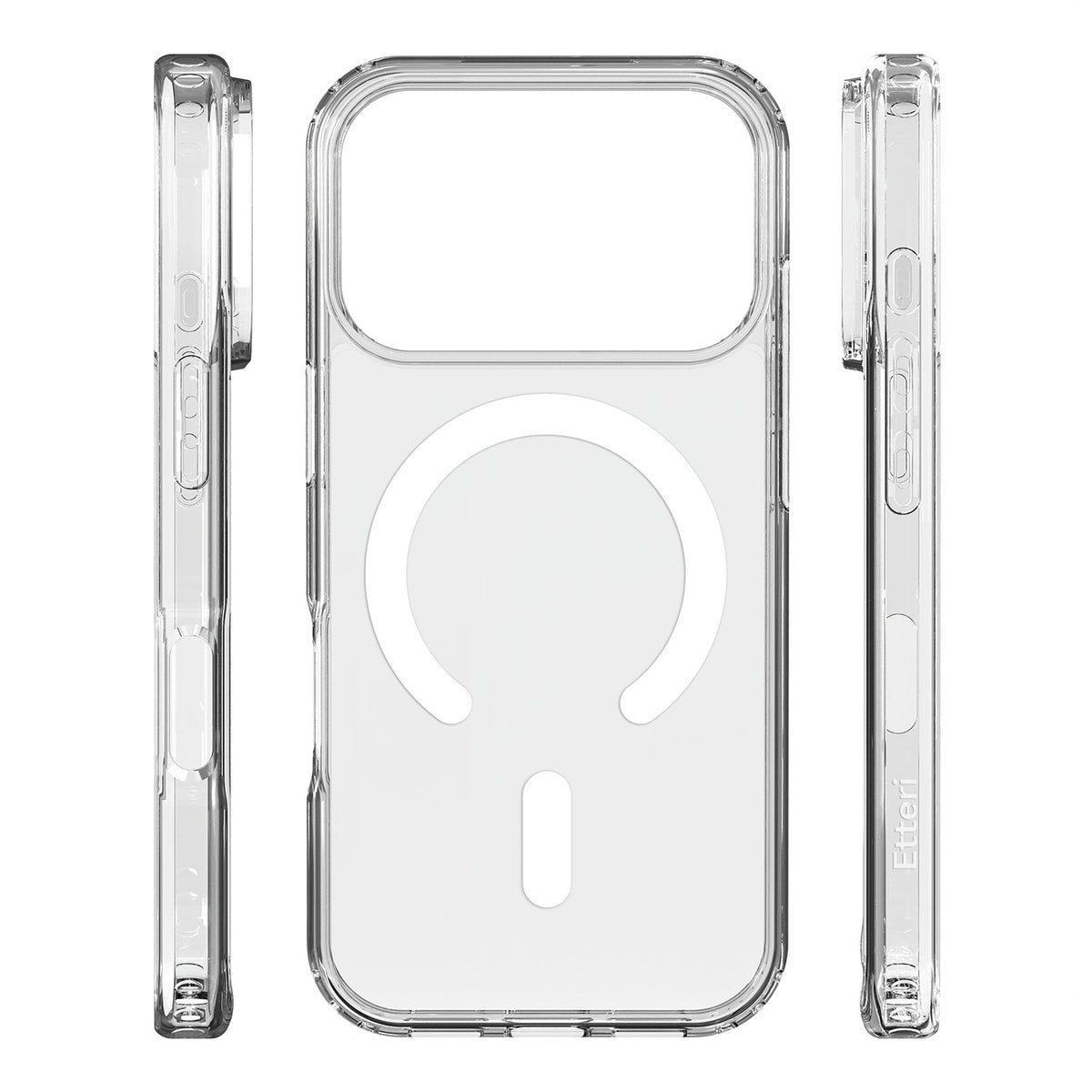 Etteri Ultimate Mag case for iPhone 17 Pro / 18 Pro 6,3" transparent