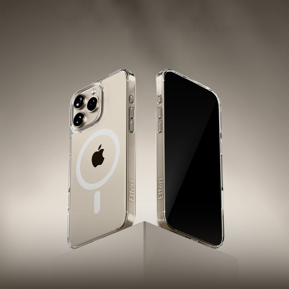 Etteri Ultimate Mag case for iPhone 16 Pro Max 6,9" transparent