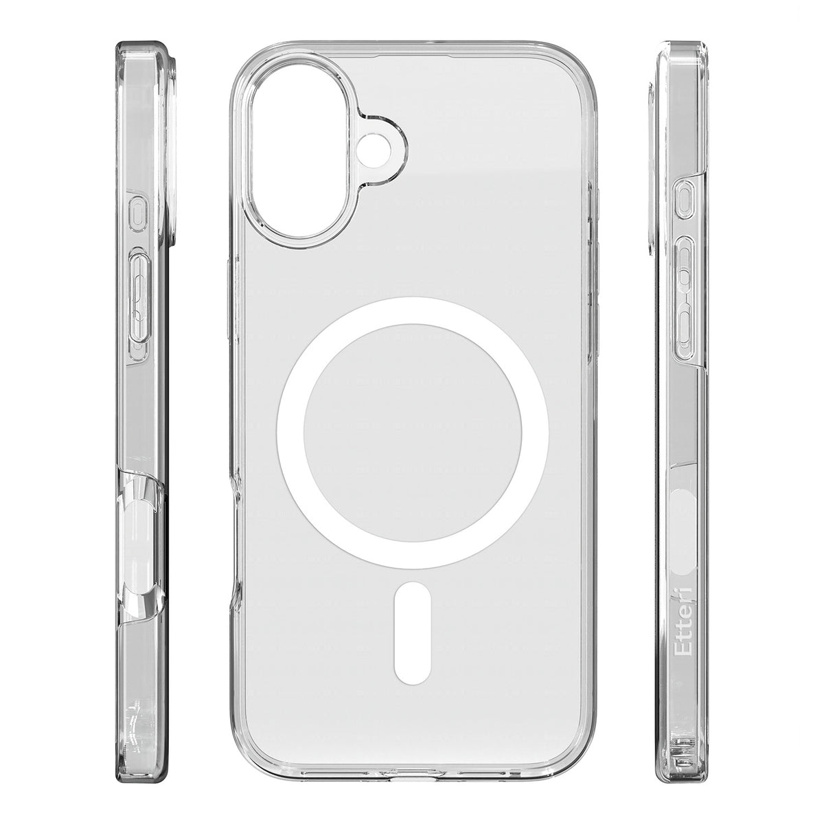 Etteri Ultimate Mag case for iPhone 17 6,3" transparent