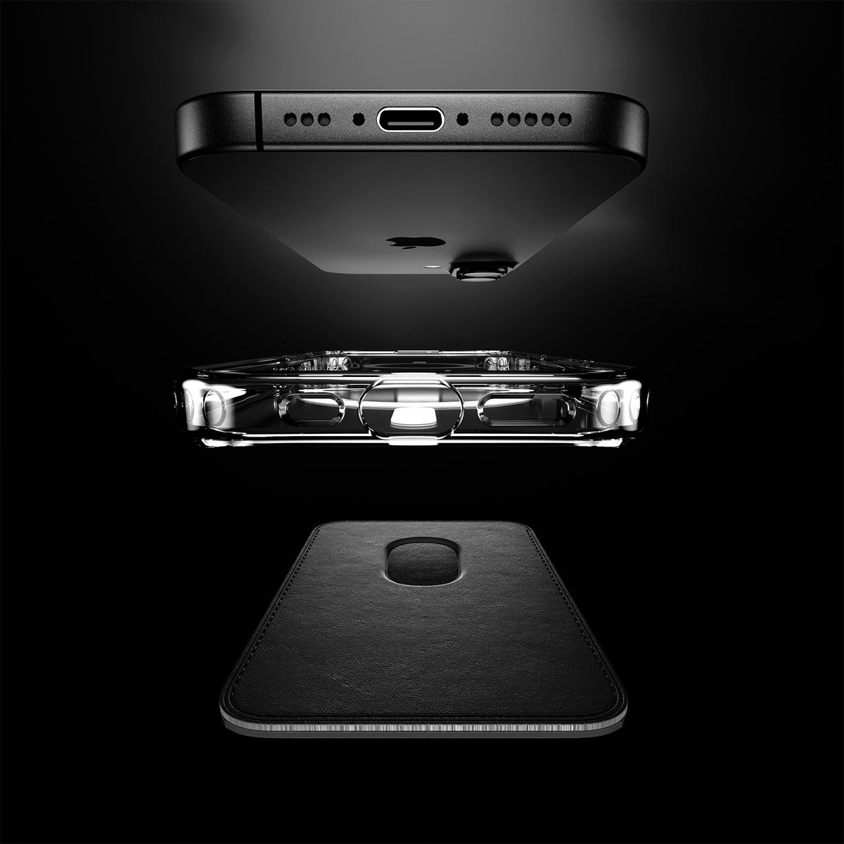 Etteri Ultimate Mag case for iPhone 17 6,3" transparent