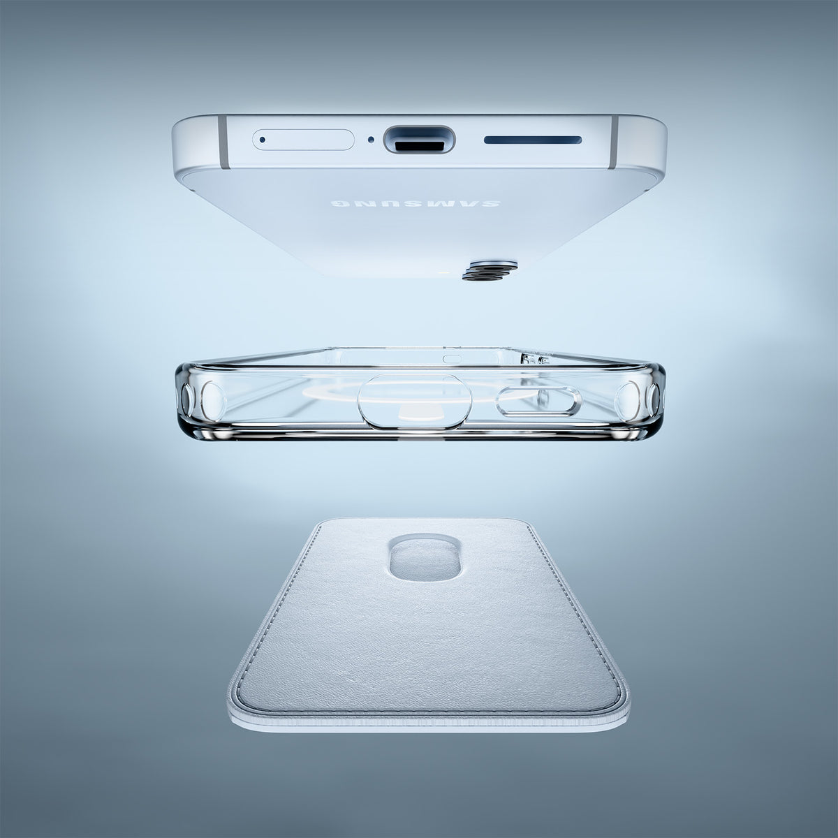 Etteri Ultimate Mag case for Samsung Galaxy S26 transparent