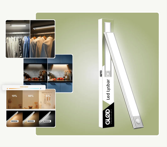 Glød LED ljósstong - NÝTT