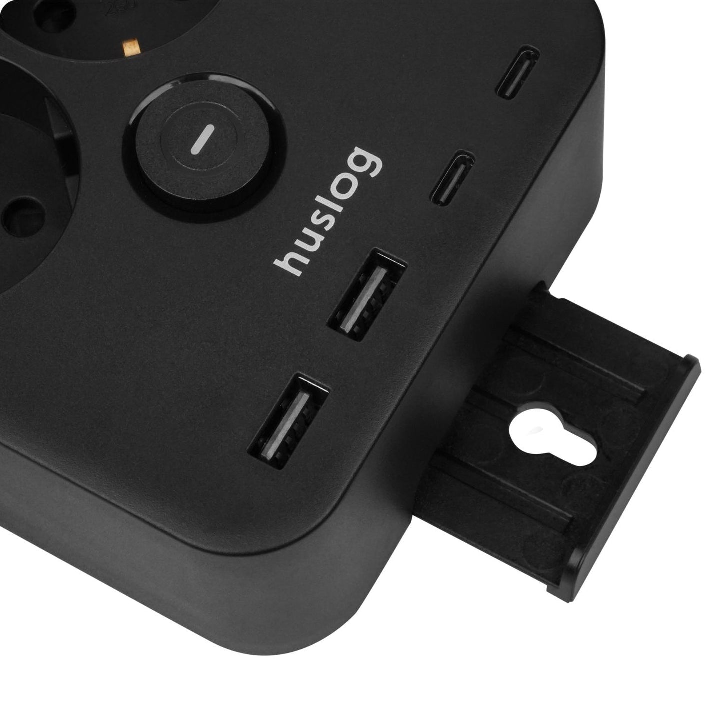 Streymstikk Power Dock við 2 x USB-A / 2 x USB-C / 2 x streym - NÝTT