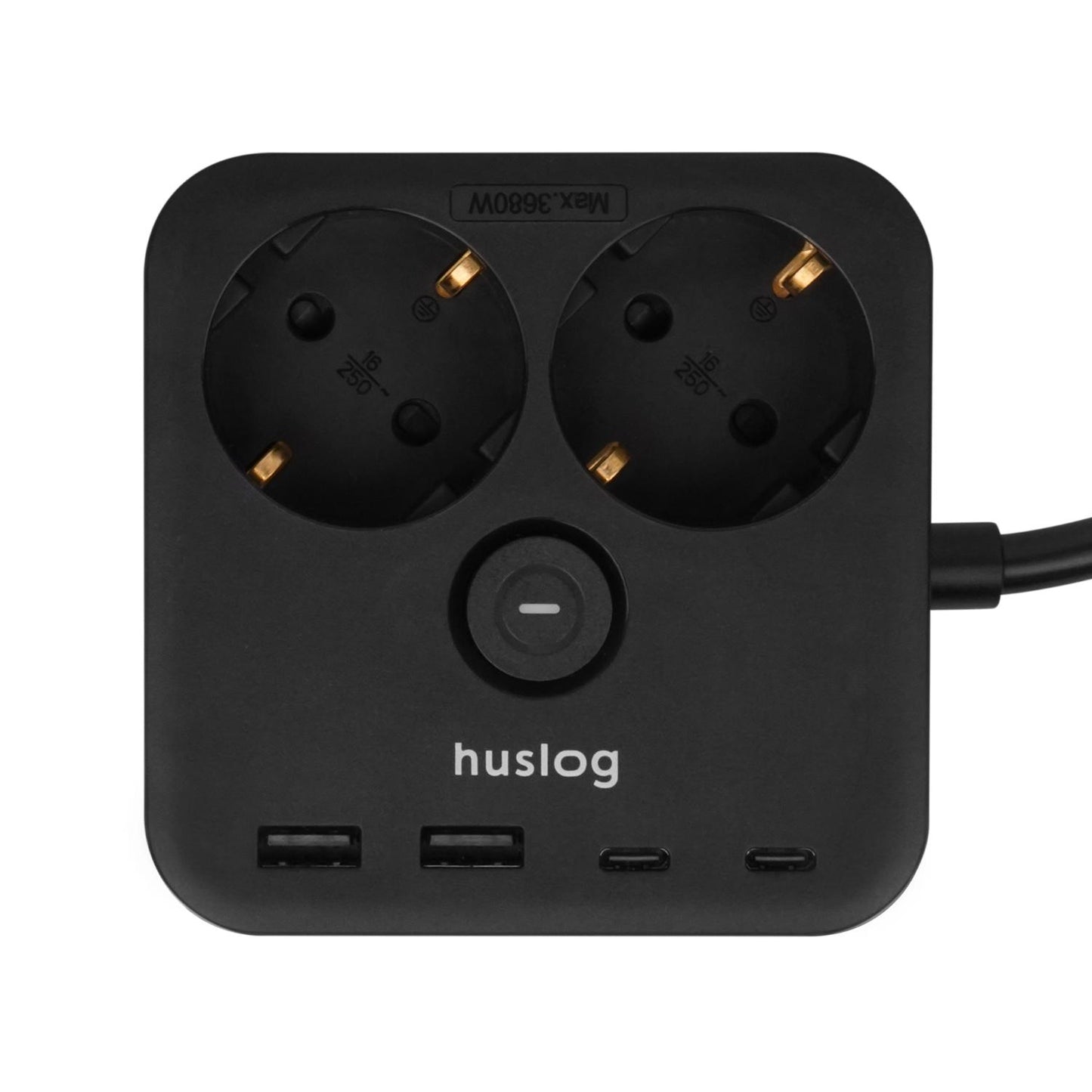 Streymstikk Power Dock við 2 x USB-A / 2 x USB-C / 2 x streym - NÝTT
