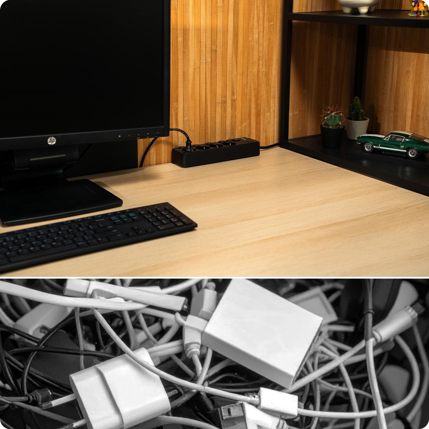 Streymstikk Power Zone við 2 x USB-A / 2 x USB-C / 4 x streym - NÝTT