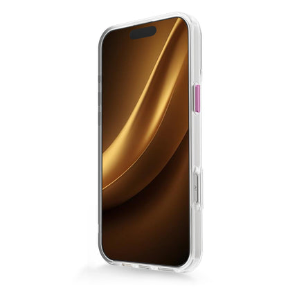 Thin Clear Mag Case til iPhone 17 røðina - Pink - vel tína telefon